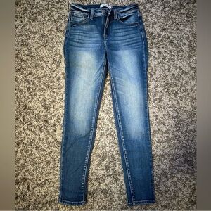 Buckle Women's Blue Washed Jeans - Short